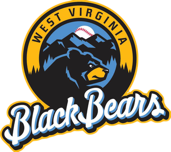 This photo shows the West Virginia Black Bears Baseball team logo