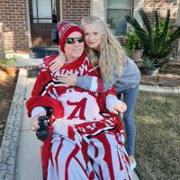 Person living with ALS and his wife
