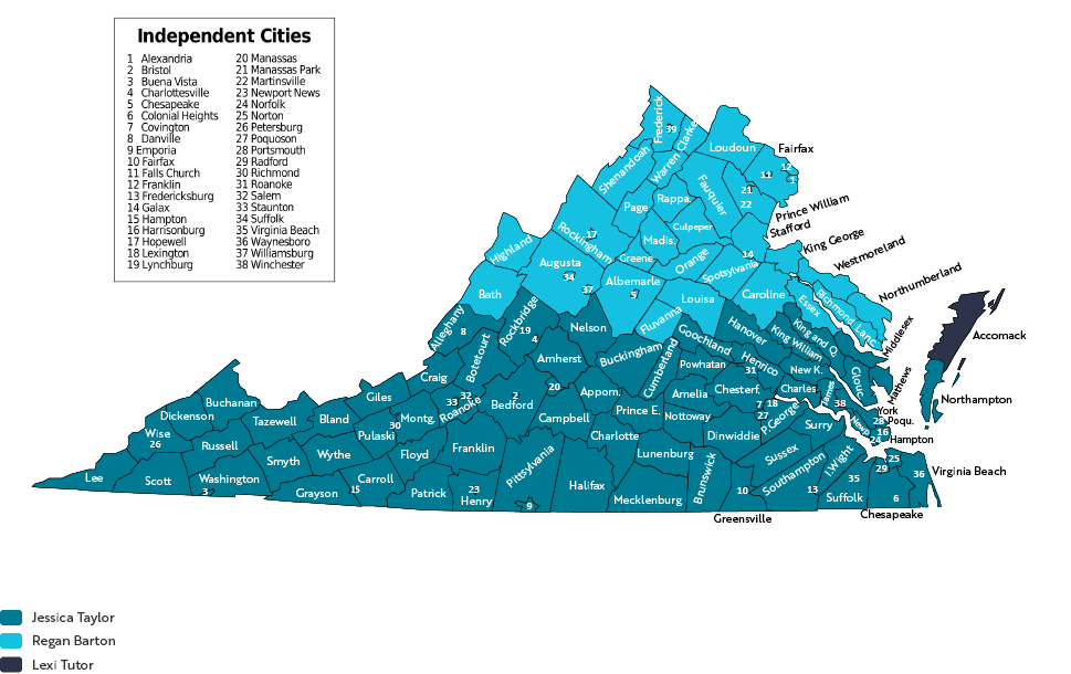 Virginia-AT-Map-Chart