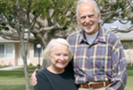 Bill Robinson and Betty Scharf
