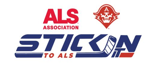 ALS Association and Admirals Stickin It to ALS Logo