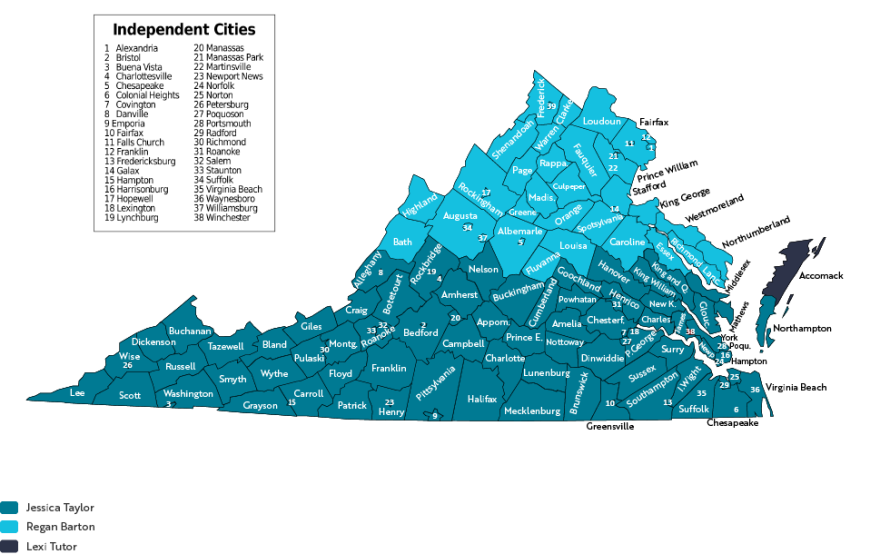 Virginia-AT-Map-Chart