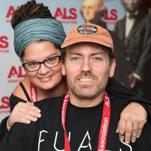 Person with ALS and caregiver