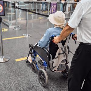 Wheelchair-in-Airport