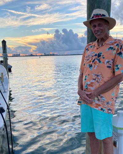 Craig Kloss on vacation in Florida