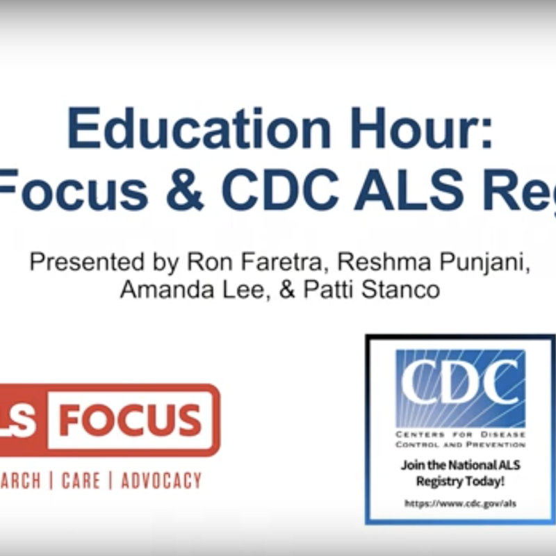 MN Education Hour ALS Focus and Registry